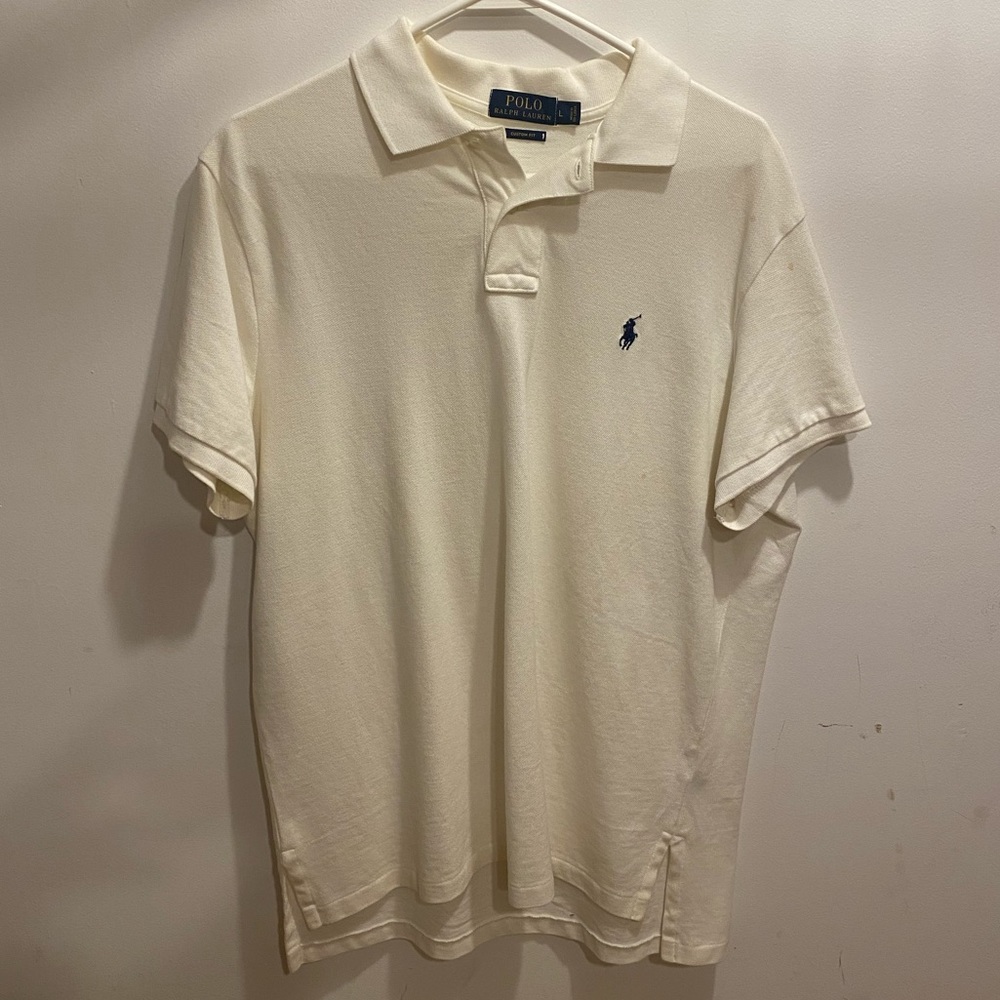 White Polo Ralph Lauren shirt